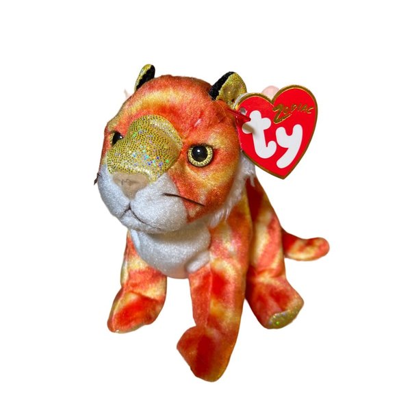 Ty Beanie Baby Zodiac Tiger with Tags retired 2000 - Picture 1 of 11